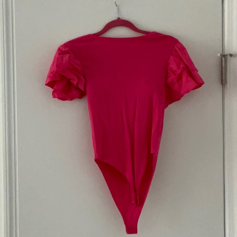 Pink Zara bodysuit
